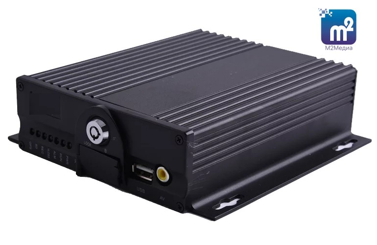 Купить М2Медиа-1080p Видеорегистратор для транспорта 4-Кан AHD+1 IP, 2SD, ГЛОНАСС/GPS, 4G, WiFi в Великом Новгороде