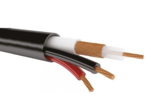Купить RG-59 Micro + 2х0.75мм² Кабель для видеонаблюдения (бухта 200м, цена за 1м) в Великом Новгороде