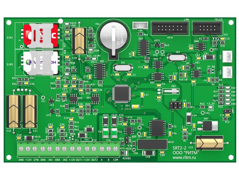 Купить Контакт GSM 5-2-RT2 Охранно-пожарная панель в Великом Новгороде