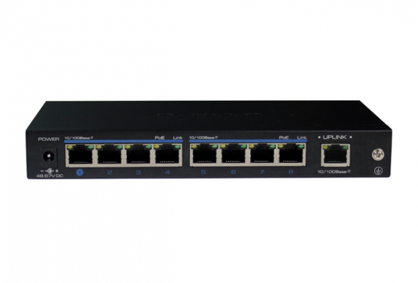 Купить LPOE-801-S Коммутатор 8 POE + 1UpLink в Великом Новгороде