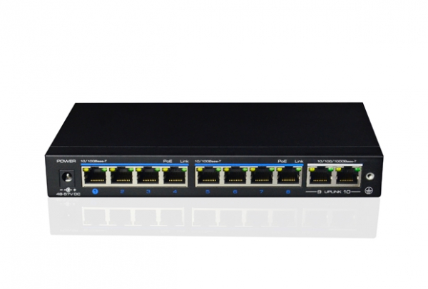 Купить LPOE-802-M S Коммутатор 8 POE + 2UpLink в Великом Новгороде
