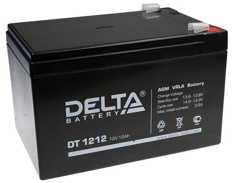 Купить 12В, 12 А/ч Аккумулятор DT1212 в Великом Новгороде