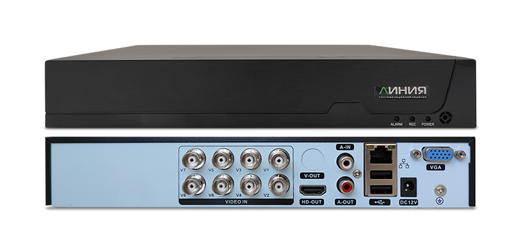Купить Линия XVR 8N H.265  Видеорегистратор AHD, TVI, CVI, CVBS, IP, 8-канальный в Великом Новгороде