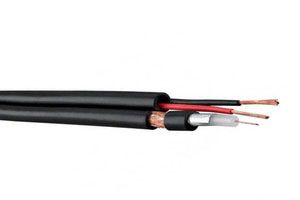 Купить RG59 CU + 2х0.75мм² Кабель для видеонаблюдения уличный (бухта 200м, цена за 1м) в Великом Новгороде